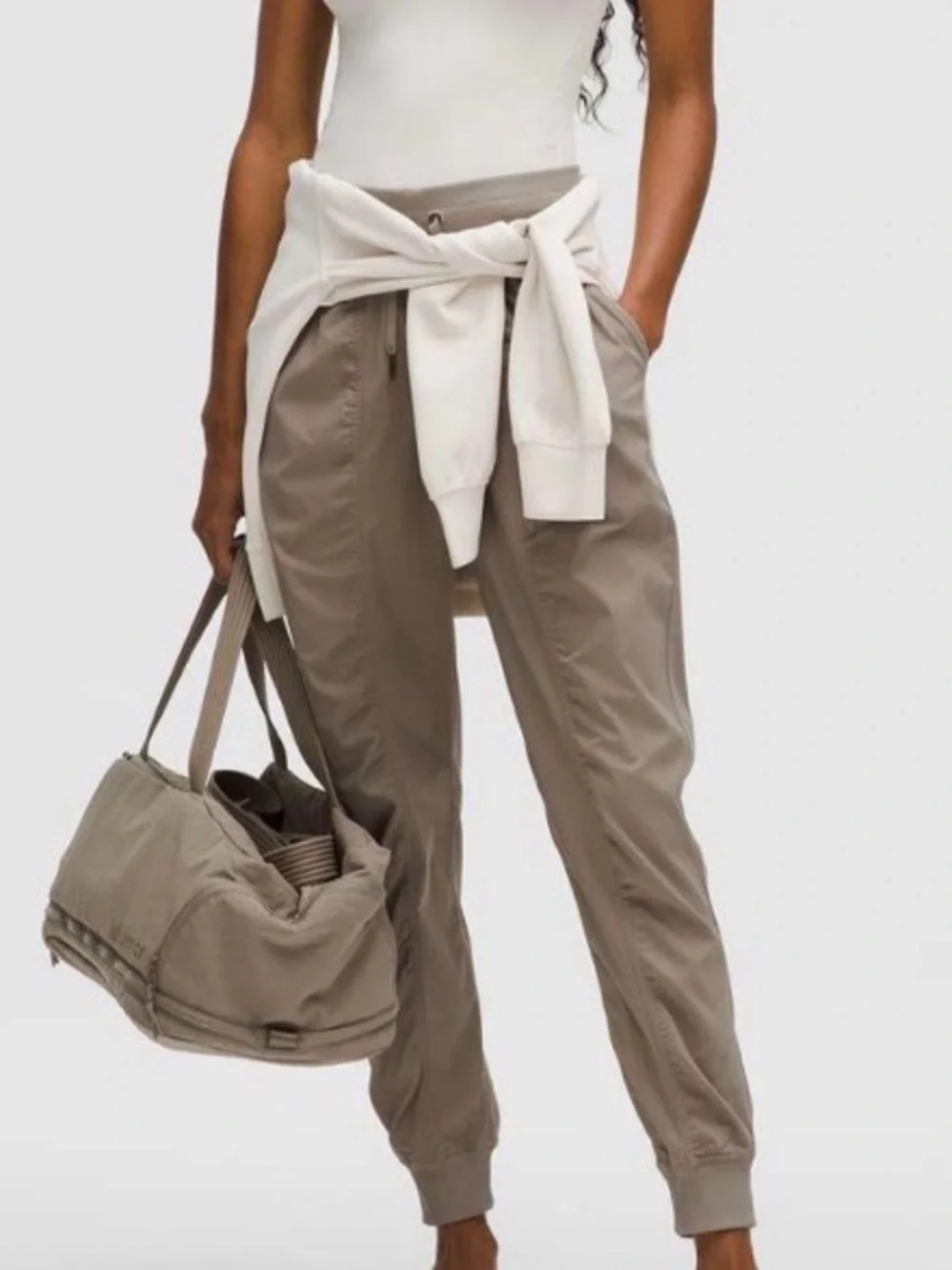 Lululemon Dance Studio Midrise Jogger Pants- Women’s Size 2, Ash Grey